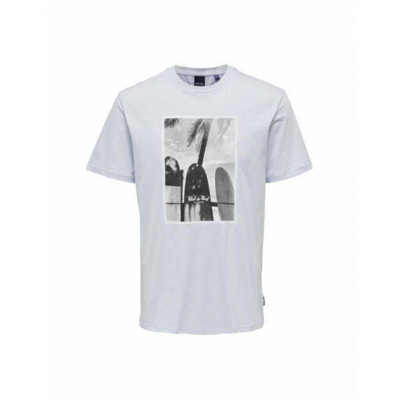 Camisetas Hombre Camiseta ONLY&SONS Trey Ancient Water