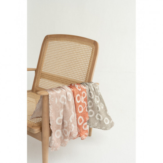 Pañuelos y Bufandas Pañuelo MUS&BOMBON Salpa Círculos Cobre