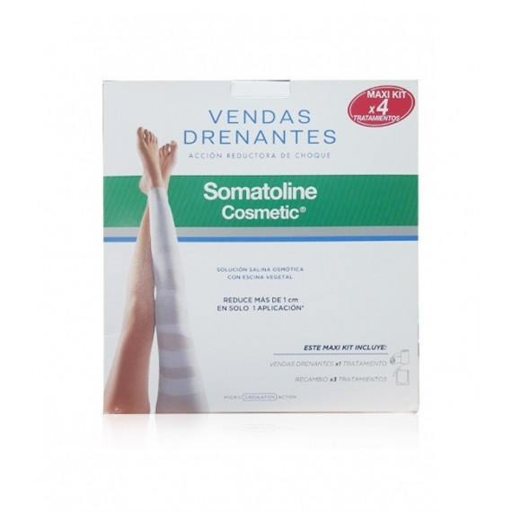 SOMATOLINE Vendas Drenantes Maxi Kit X4