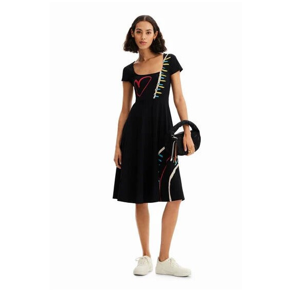 Vestido Punto Evasé Arty DESIGUAL