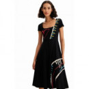 Vestido Punto Evasé Arty DESIGUAL