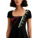 Vestido Punto Evasé Arty DESIGUAL