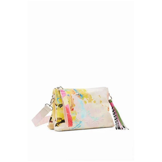 Bandolera Mediana Estampado Pintura Dortmund de DESIGUAL