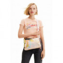 Bandolera Mediana Estampado Pintura Dortmund de DESIGUAL
