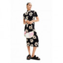 Bolso Mediano Kuwait de Estampado Desenfocado DESIGUAL