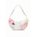 Bolso Mediano Kuwait de Estampado Desenfocado DESIGUAL