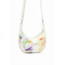 Bolso Mediano Kuwait de Estampado Desenfocado DESIGUAL