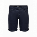 Bermudas ONLY&SONS Regular Ply Twill Dark Navy