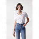 Camisetas Mujer Camiseta SALSA JEANS de Mujer con Branding