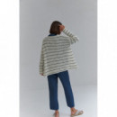 Chaquetas Mujer Cardigan MUS&BOMBON Porpita Crudo