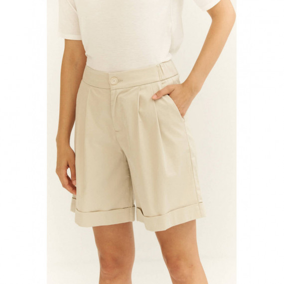 Pantalones Pantalón Corto MUS&BOMBON Race Beige