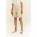 Pantalones Pantalón Corto MUS&BOMBON Race Beige
