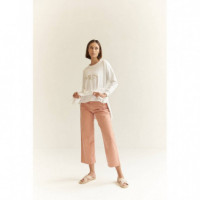 Pantalones Pantalón MUS&BOMBON Tiro Alto Dudres