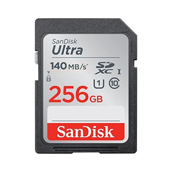 Cartão de memória SANDISK Sd 256GB 140MB/S