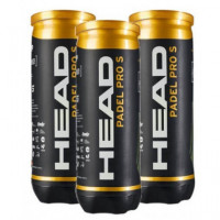 Pack de 3 Botes de Bolas HEAD PADEL Pro S