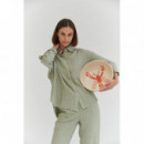 Blusas y Camisas Camisa MUS&BOMBON Calcinu Verde