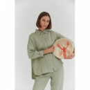 Blusas y Camisas Camisa MUS&BOMBON Calcinu Verde