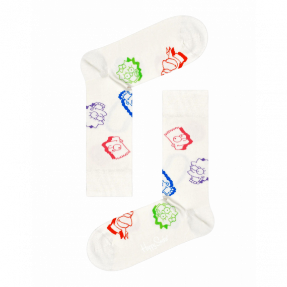 Calcetines HAPPY SOCKS X The Simpsons Family Faces