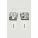 Slide Bikkembergs blanca