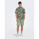 ONLY&SONS Pantalones Bermudas Only & Sons Peter Swamp