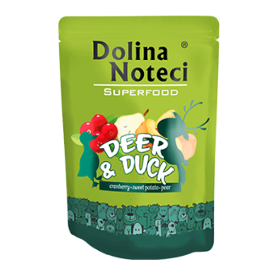 DOLINA Perro Ciervo y Pato Pouch 300 Gr