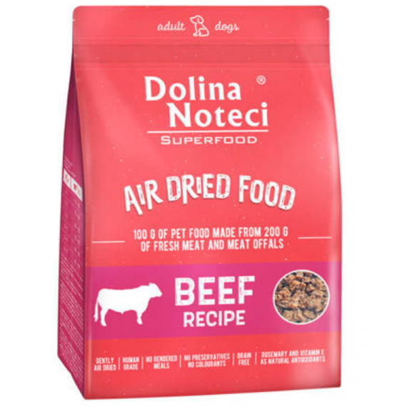 DOLINA Perro Air Dried Grain Free Ternera 1 Kg