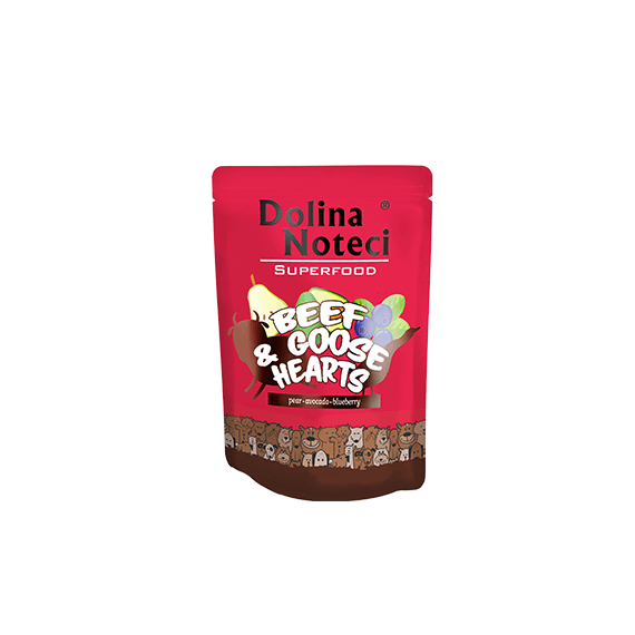 DOLINA Perro Ternera y Corazon Pouch 300 Gr