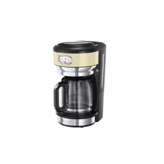 Cafetera de Goteo Retro Vintage RUSSELL HOBBS Crema 21702-56