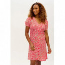 SUGARHILL BRIGHTON Vestidos Vestido Sugarhill Gail Red Rainbow Daisies