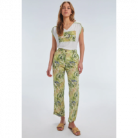 Camiseta de Manga Corta Estampada Mujer PAZ TORRAS