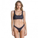 Bikini Gianni Kavanagh negro logo colores