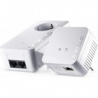 DEVOLO 9637 Dlan 550 Wifi Kit 2 Plc 500MBPS Wifi RJ45 Blanco