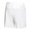 Pantalon Wilson Tournament Bright White  WILSON PADEL