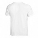 Camiseta Wilson Graphic Tee Bright White  WILSON PADEL