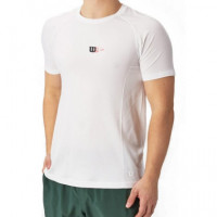 Camiseta Wilson Series Seamless Crew 2.0 Bright White  WILSON PADEL