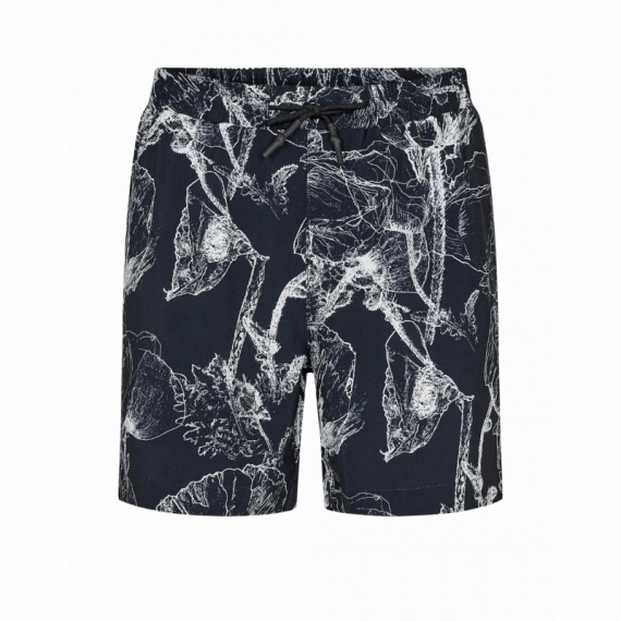 Pantalones Bañador ANERKJENDT Aklt Shark Aop Dark Navy