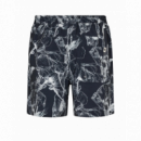 Pantalones Bañador ANERKJENDT Aklt Shark Aop Dark Navy