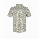 Camisas Camisa ANERKJENDT Manga Corta Akleo Poplin Imperial Blue