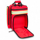 Mochila emergencia rescate vacía