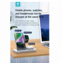 DEVIA Cargador Inducción Apple Watch/movil/airpods Wireless 3 en 1 15W