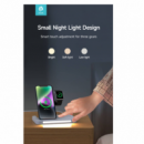 DEVIA Cargador Inducción Apple Watch/movil/airpods Wireless 3 en 1 15W