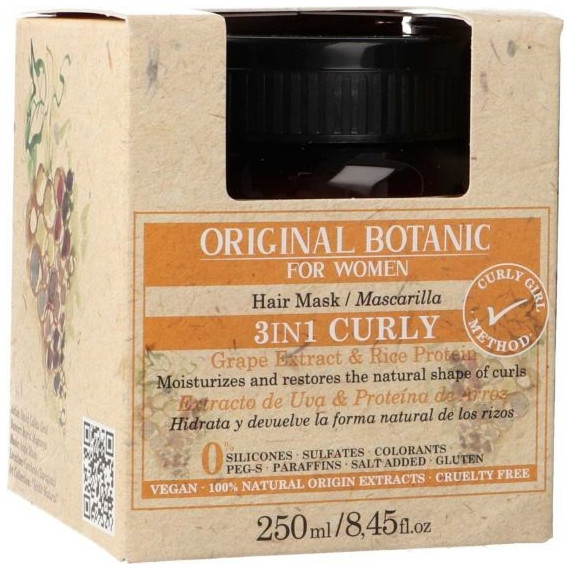 ORIGINAL BOTANIC Woman Mascarilla Metodo Curly