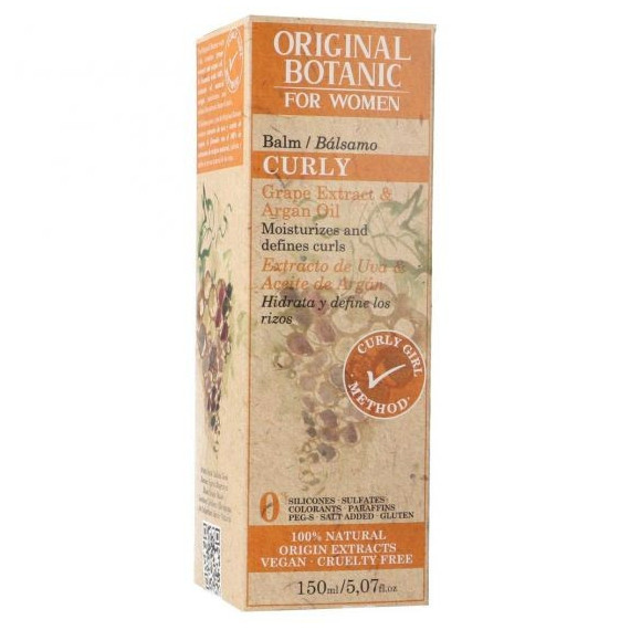 ORIGINAL BOTANIC For Woman Balsamo Curly
