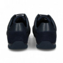 Dep.banda Fina Textil/ante Azul/oro  HUGO BOSS