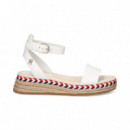 Carmelita Plataforma Blanco  TOMMY HILFIGER