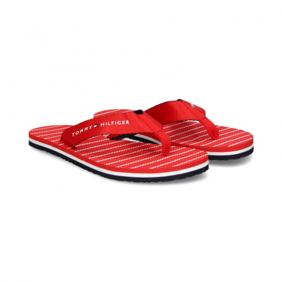 Flip Flop Listas Rojo  TOMMY HILFIGER