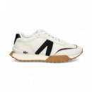 Banda Negro Deportivo  Blanco  LACOSTE