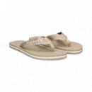 Flip Flop Hilfiger  Beige  TOMMY HILFIGER
