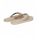 Flip Flop Hilfiger  Beige  TOMMY HILFIGER