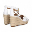 Sandalia Gilda Cuna Blanco  POLO RALPH LAUREN